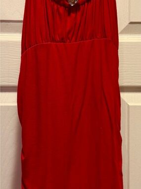 bebe Red Tank Top